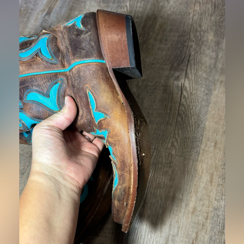 Johnny Ringo women’s Boots. Teal. Size 8 - Picture 10 of 12